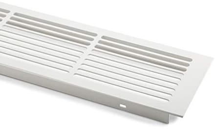 Ventilatie Rooster Aluminium 500 x 86 mm Wit Gelakt