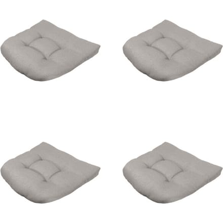 Madison zitkussen napels - 46x46x6cm set van 4