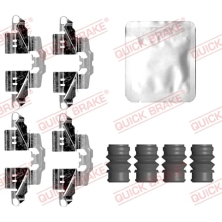 Toebehorenset, schijfremblok QUICK BRAKE 109-0161