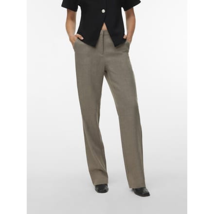 Vero Moda Tailored broek VMZAMIRA Mid waist Broek