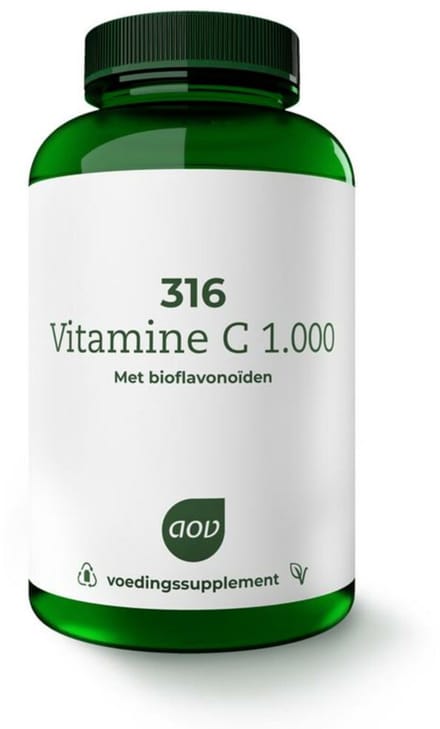 AOV - Vitamine C 1000 mg 316 - 2 x 180 tabletten - Voordeelverpakking