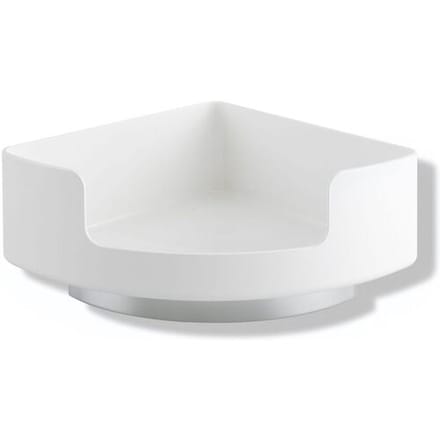 HEWI Series 802 LifeSystem corner shelf with wall bracket 802.03.220 98