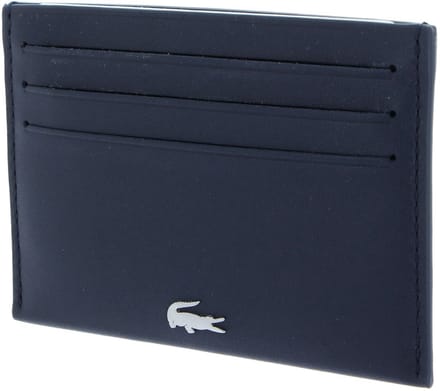 Lacoste FG - Creditcardhouder Leder 6 cc 11 cm (blue)