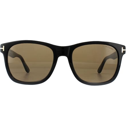 Tom Ford Zonnebril 0595 Eric 01J Glanzend Zwart Bruin