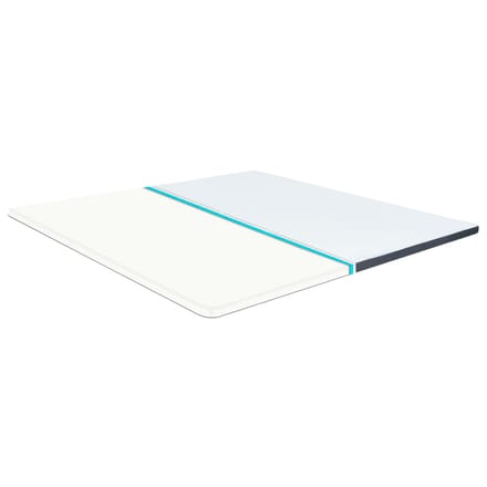 vidaXL - Boxspringtopmatras - 200x200x5 - cm - medium - zacht