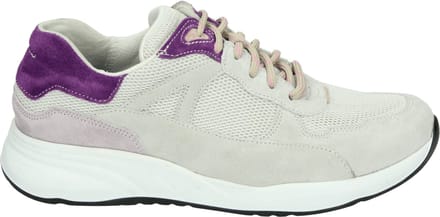 Durea 6283 H - Lage sneakersDames sneakers - Kleur: Grijs - Maat: 37.5