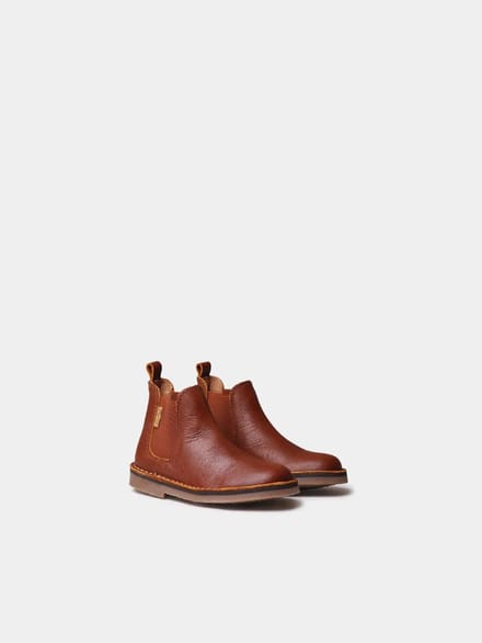 Chelsea boots voor kinderen van leer | CORA-PO