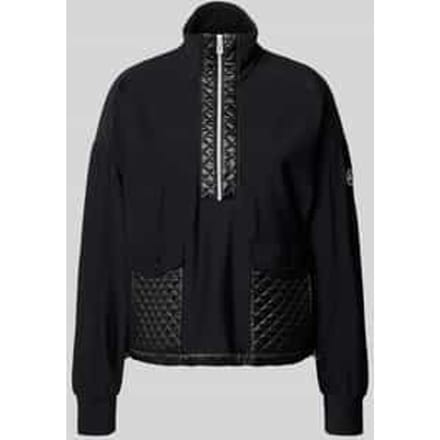Sweatshirt met opstaande kraag