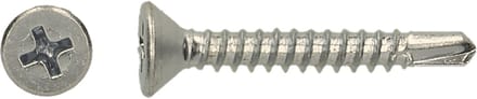 PGB-FASTENERS | Zelfborende schroef VK DIN 7504O Ø 3,50x16 A2