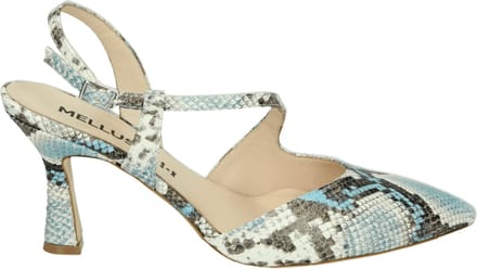 Melluso - E1634Q - Pumps - Kleur: Blauw - Maat: 41