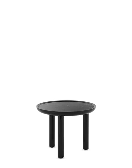 Kartell K-Top bijzettafel Ø 60 cm - zwart marmer