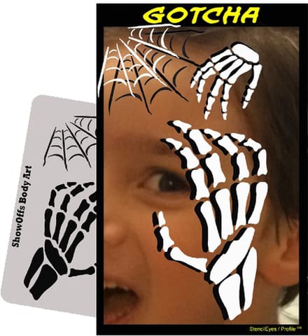 Proaiir Profile Stencil Gotcha | Schminksjabloon