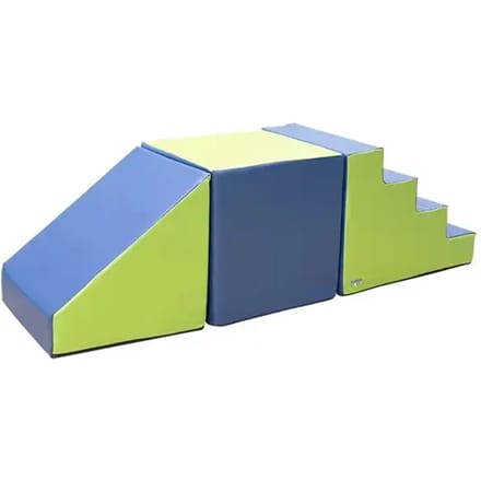 Setfiguren NÂº3 (Trappen Vierkant Helling) Azul/Verde - UNI