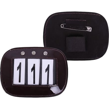 QHP Startnummer Bruin - One size size
