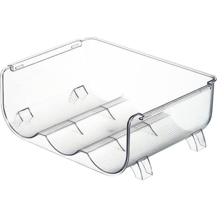 Waterfles Organizer Transparant Stapelbaar Ruimtebesparend Waterfles Opbergrek voor white