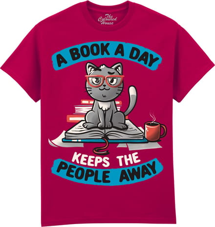 A Book A Day The Coloured House T-shirt 4XL
