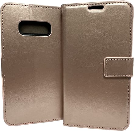 Portemonnee Book Case Hoesje Geschikt voor: Samsung Galaxy S10E - rosegoud