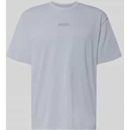 relaxed fit T-shirt van puur katoen model 'TEE 10'
