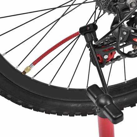 Lot de 2 tubes d'extension pour pompe gonflable de vélo d'extérieur Copper plated