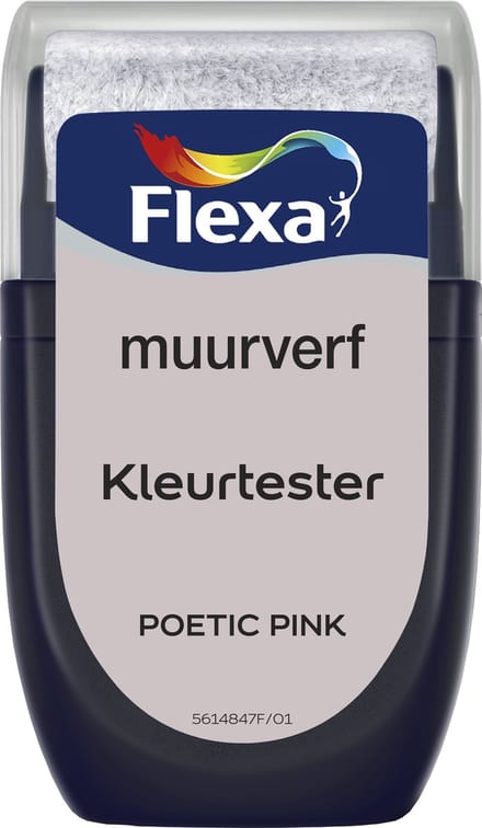 Flexa - Kleurtester Muurverf - Poetic Pink - 30 Ml