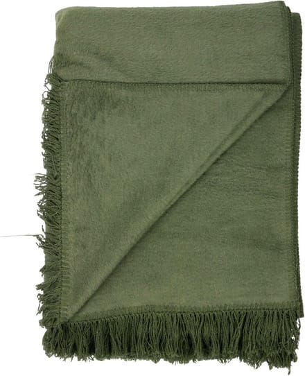 plaid uni groen xl 150x200cm