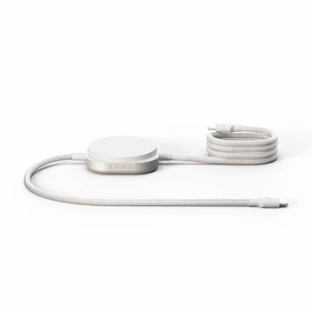 ZENS Inductie lader 15 W ZECC05W ZECC05W/00 Uitgangen Qi-standaard, Apple MagSafe, USB-C Wit