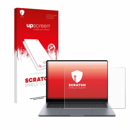 upscreen - Screenprotector voor Samsung Galaxy Book6 Ultra 16" - Folie Beschermfolie transparant