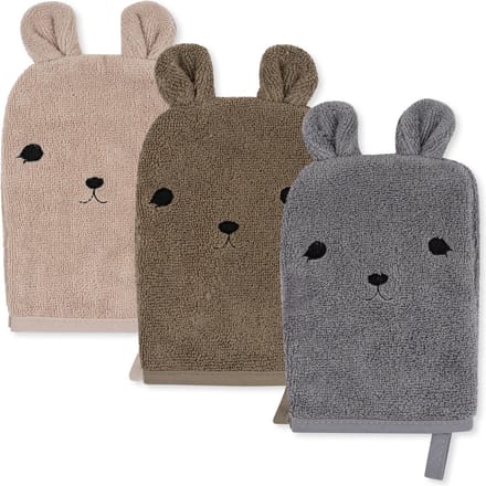 Konges Slojd Washandjes Dier Set Van 3