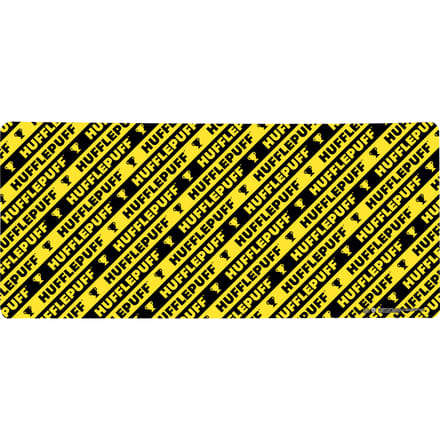 Harry Potter Hufflepuff Pattern Gaming Mouse Mat - Large