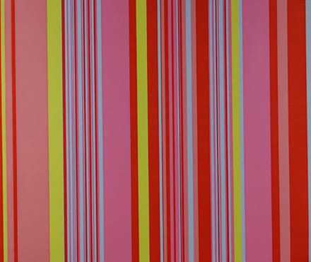Dutch Wallcoverings - Behang streep rood/groen/blauw - 1194-4