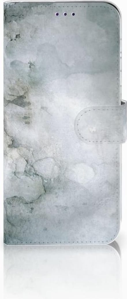 Hoesje Samsung Galaxy A50 Painting Grey