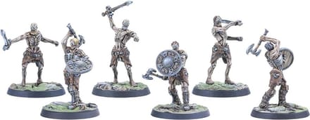 The Elder Scrolls: Call To Arms - Draugr Guardians - Miniature Game - Ongeschilderd
