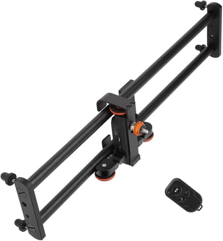 Slide Rail - YELANGU Camera Video Track Dolly - Motorized Electric Slider Dolly voor Smartphone en Camera