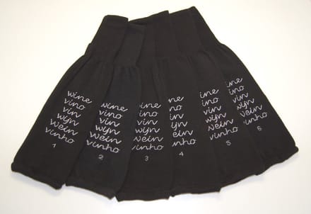 Blindproefkousen set van 6 wijnproeven blindproeven degustatie proeverij blindproefsok 6 stuks