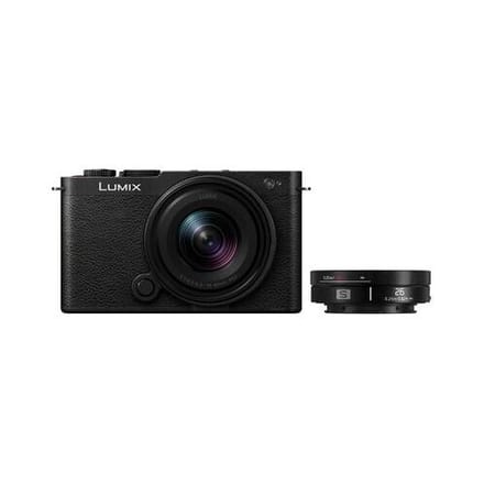 Panasonic Lumix DC-S9 + S 18-40mm + S 26mm f/8.0  zwart