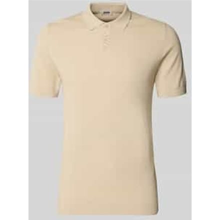 slim fit poloshirt met structuurpatroon model 'TRITON'
