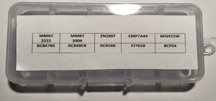 Mix SMD bipolaire transistor NPN en PNP - 100-delig - 10 waardes
