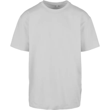 Build Your Brand - Heavy Oversized T-Shirt - Light Asphalt maat M
