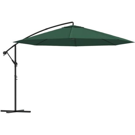 vidaXL - Zweefparasol - 3,5 - m - groen