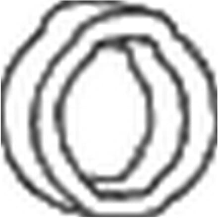 Rubberstrip, uitlaatsysteem BOSAL 255-356