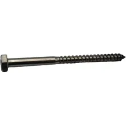 Sencys Houtdraadbout M6x80mm Per 4 R.v.s.