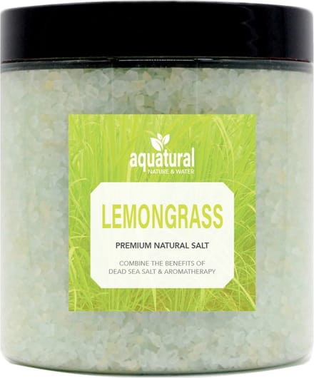 Aquatural Citroengras Badzout - 350 g - bad kristallen