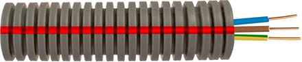 Pipelife - 100 meter flexbuis - Flexpijp + VD 3x2.5mm² 16mm