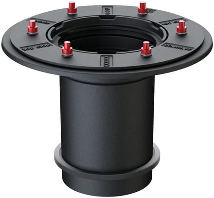 ACO Dakafvoer Passavant Spin bovendeel DN125/DN150/Jet DN80 Gietijzer/Persflens, 7044.10.22