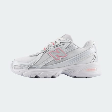 New Balance 740 - GS - Silver Metallic Signal Pink - Maat EU 35.5