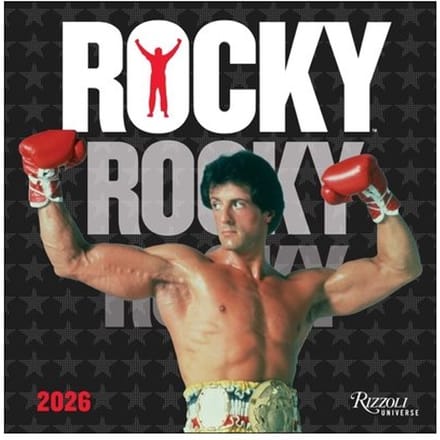 Rocky 2026 Wall Calendar - Metro-Goldwyn-Mayer Studios