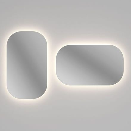 Sanipa bathroom mirror LUNA 60x100 cm LED for room switching