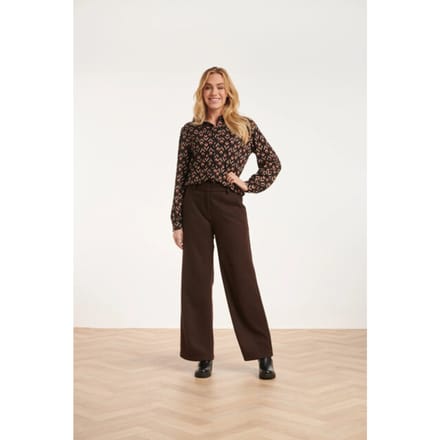 Smashed Lemon 24581 e wijde pijpen broek |