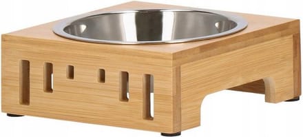 Springos Voerbak | Waterbak | voerbakjes | Drinkbak | Eetbak | Bamboe