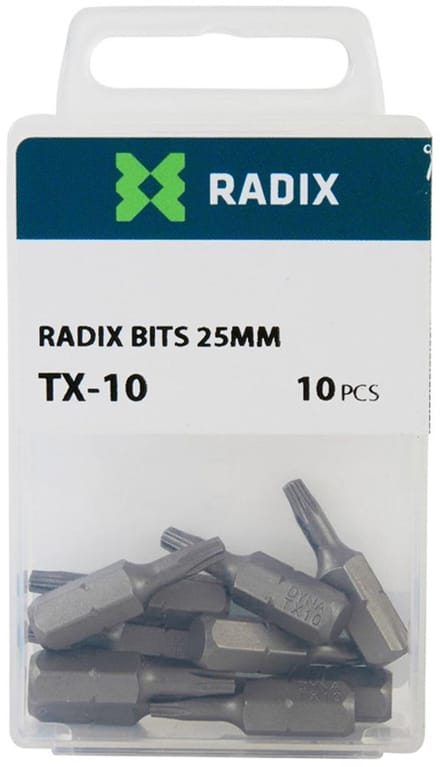 Radix - Schroefbit TX10 (10 stuks)